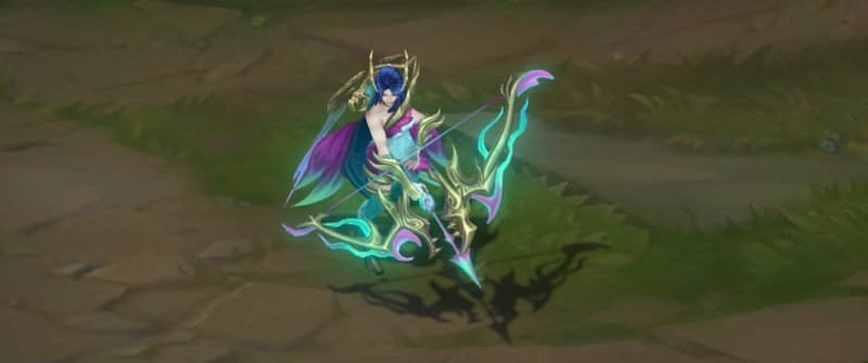Ashe Worlds 2020 Skin