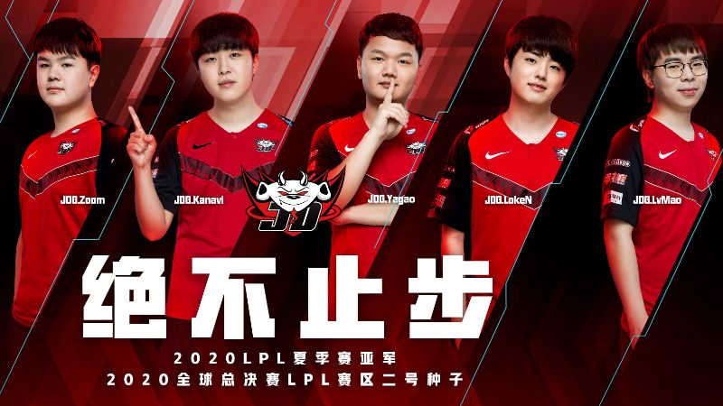 JD GAMING Players - Team at Worlds