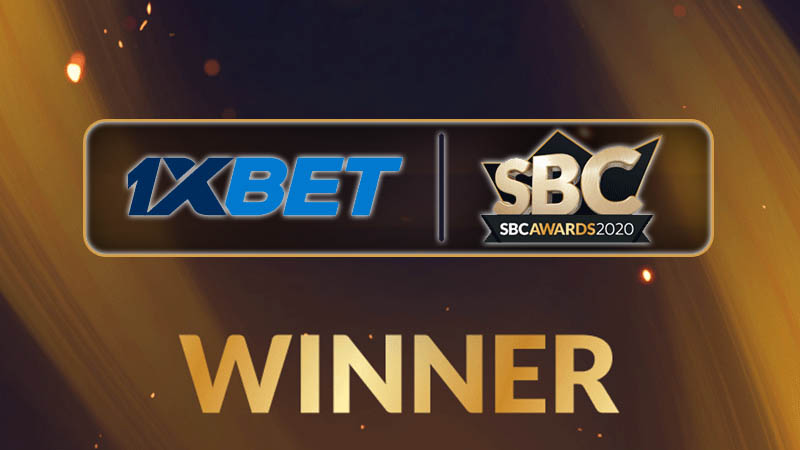 1xbet wins SBC Awards
