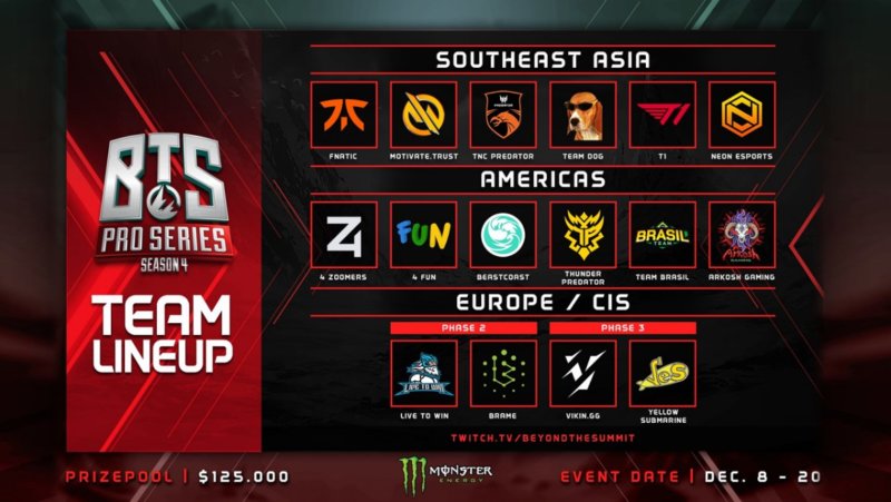 BTS Pro Series Season 4