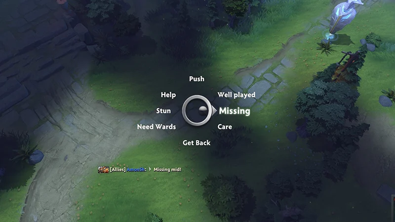 Dota 2 basic chat wheel