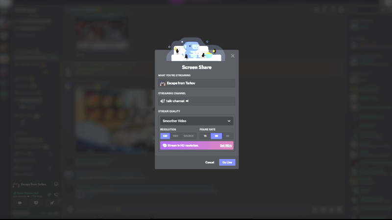 HOW TO STREAM ON DISCORD
