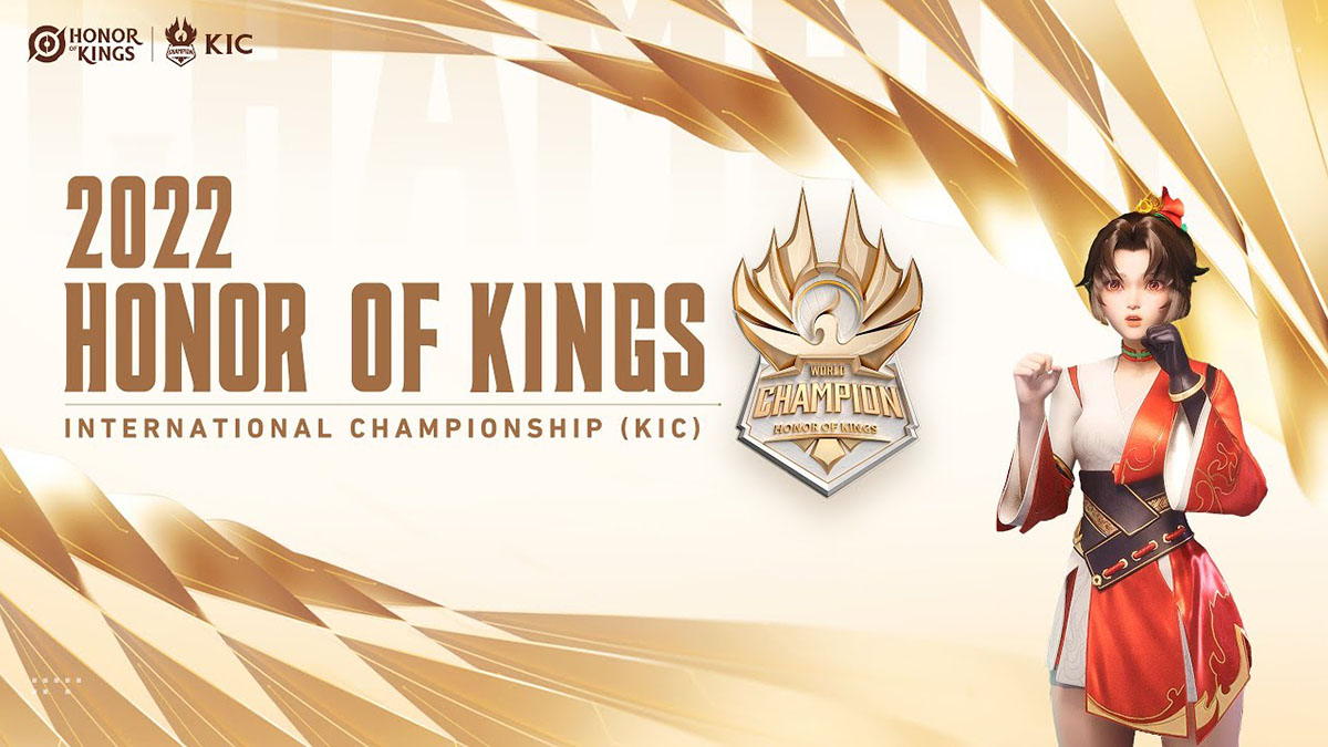promo image for the honor of kings international championship 2022