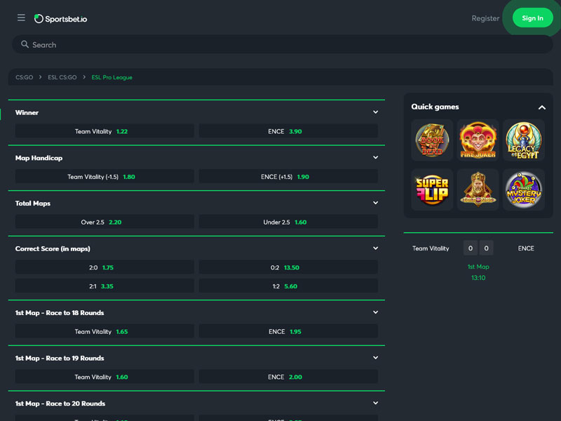 Sportsbet Io Esports Review Cryptocurrency Betting Done The Right Way