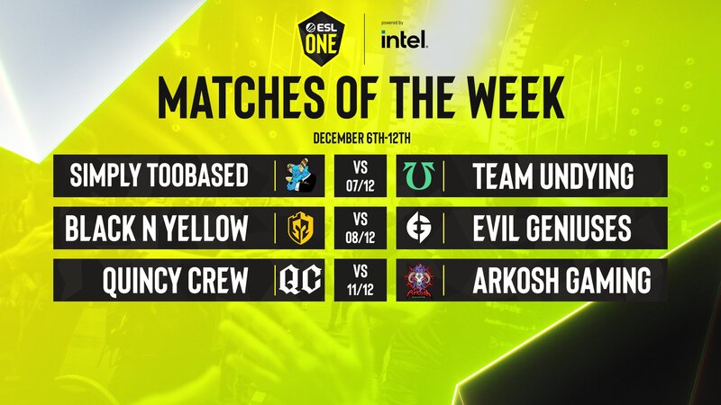 ESL One Winter 2021 – NA DPC Week #2