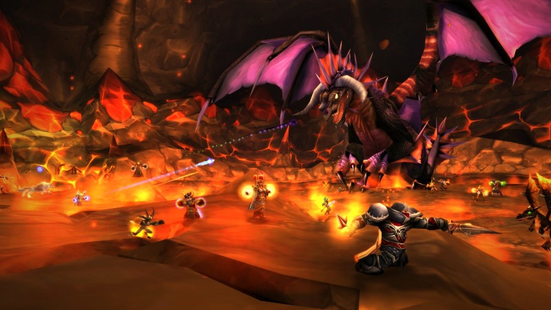 world of warcraft boss fight