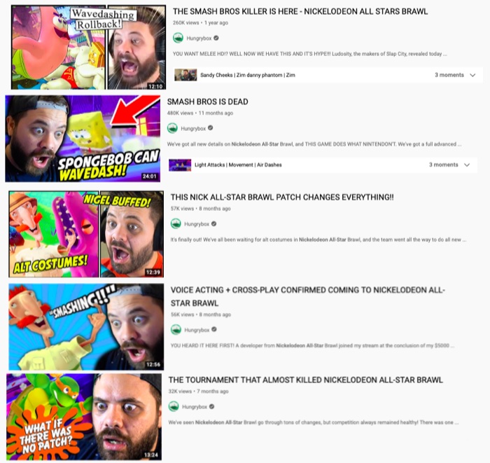 Hungrybox Killed Nick All-Star Brawl