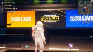 We had a blast watching Rocket League in Fortnite for RLCS Worlds Finals
