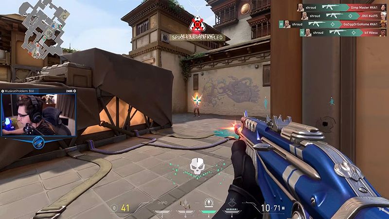 Shroud Valorant Settings