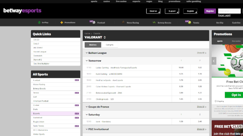 best valorant betting sites