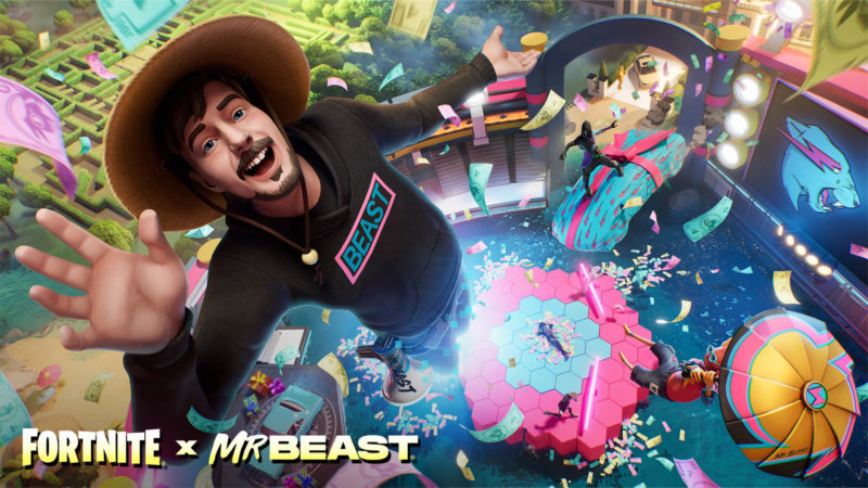 mrbeast x fortnite