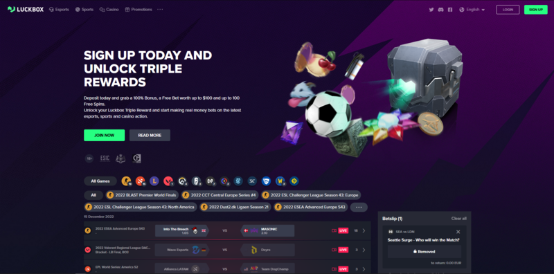 rocket league betting sites luckbox