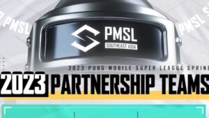 PUBG Mobile PMSL Partner teams unveiled