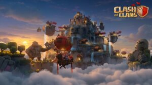 How many downloads does Clash of Clans have?
