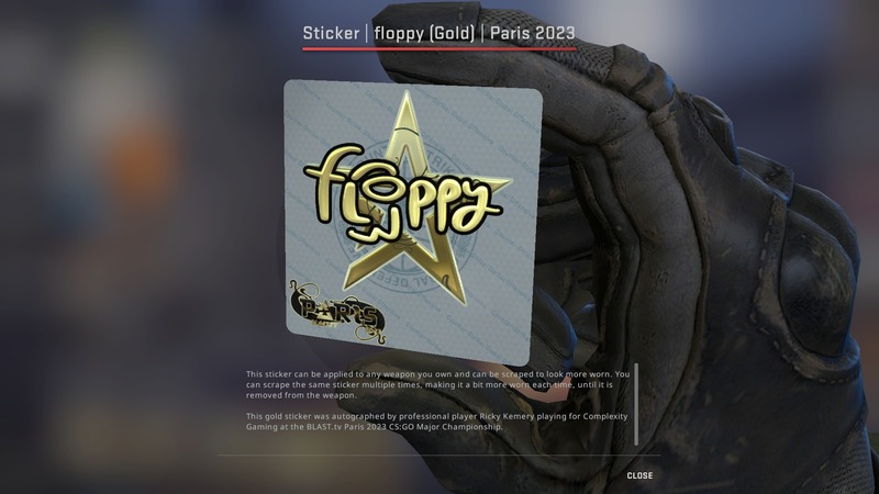 Paris Major stickers