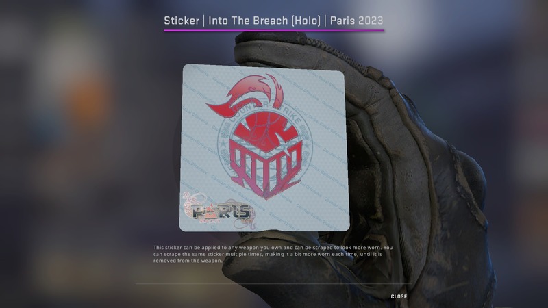 Paris Major stickers