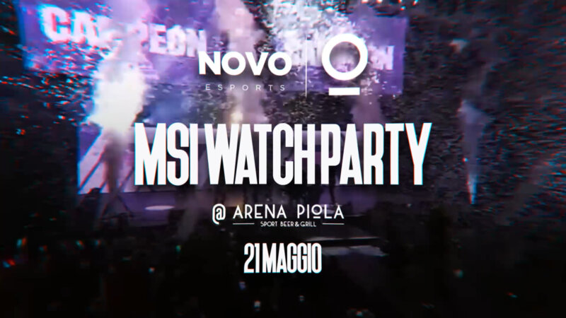 novo msi watch party