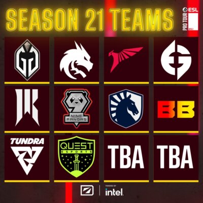 DreamLeague S21 Invited Teams
