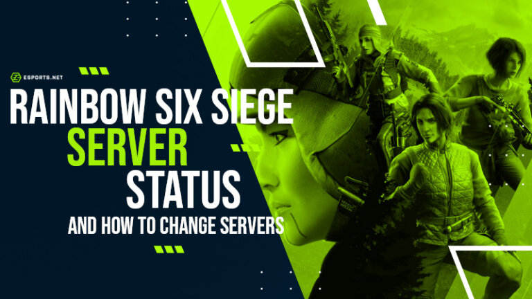 Rainbow Six Siege Servers Status ⚡️ How to Change R6S Server