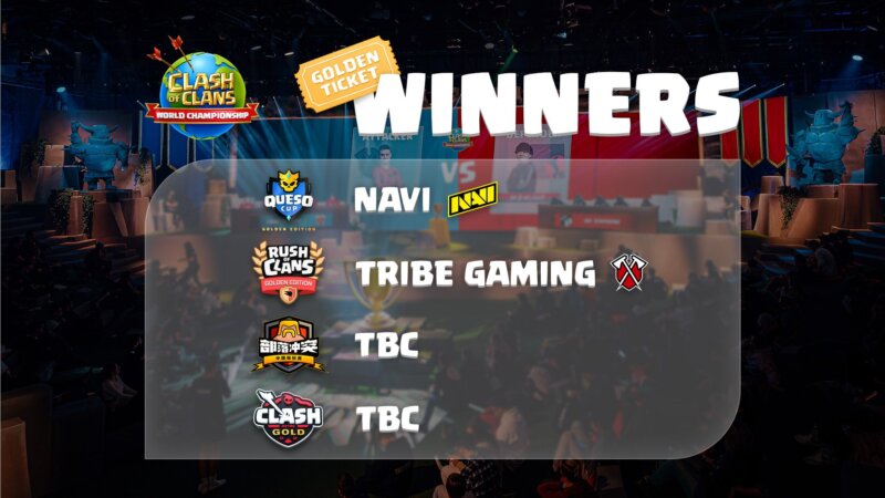 Clash of Clans World Championship 2023 Teams