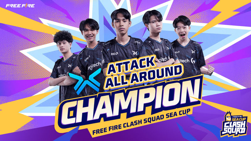 Free Fire SEA Cup Clash Squad 2023
