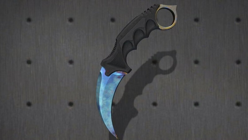 blue gem karambit
