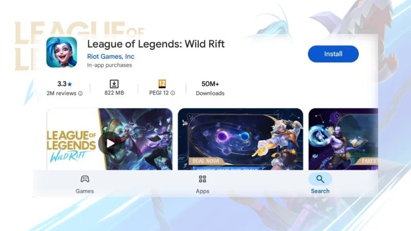 How to download Wild Rift on mobile