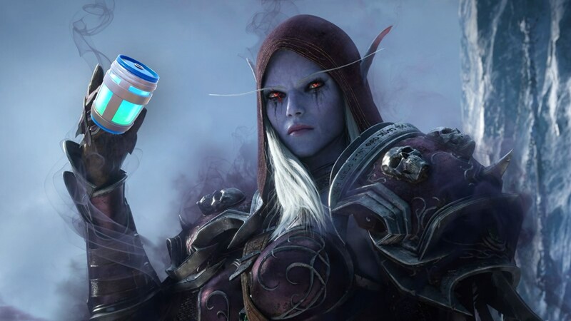 World of Warcraft Fortnite