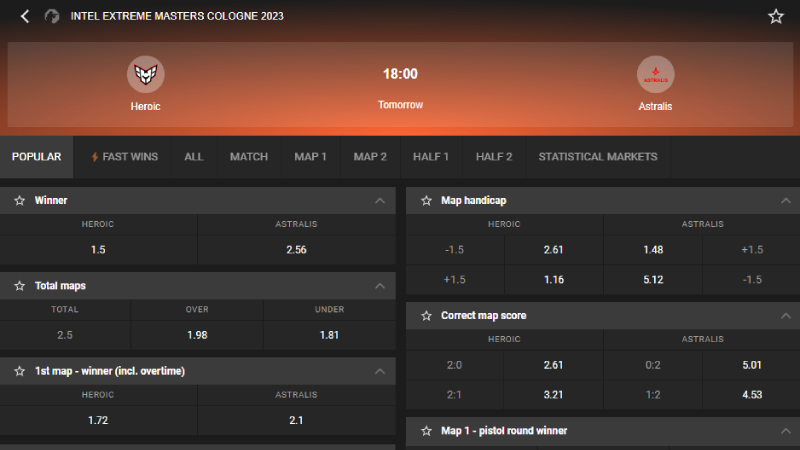 GGBet CS:GO
