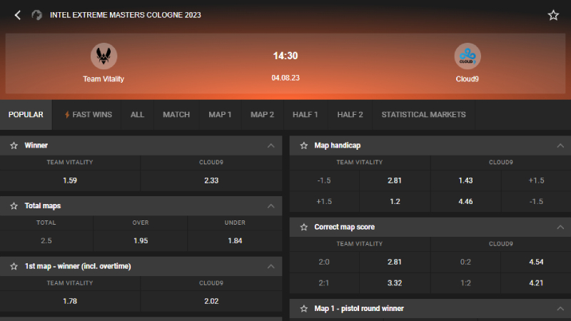 GGBet CS:GO