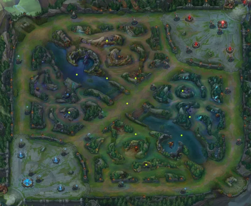 late game warding LoL