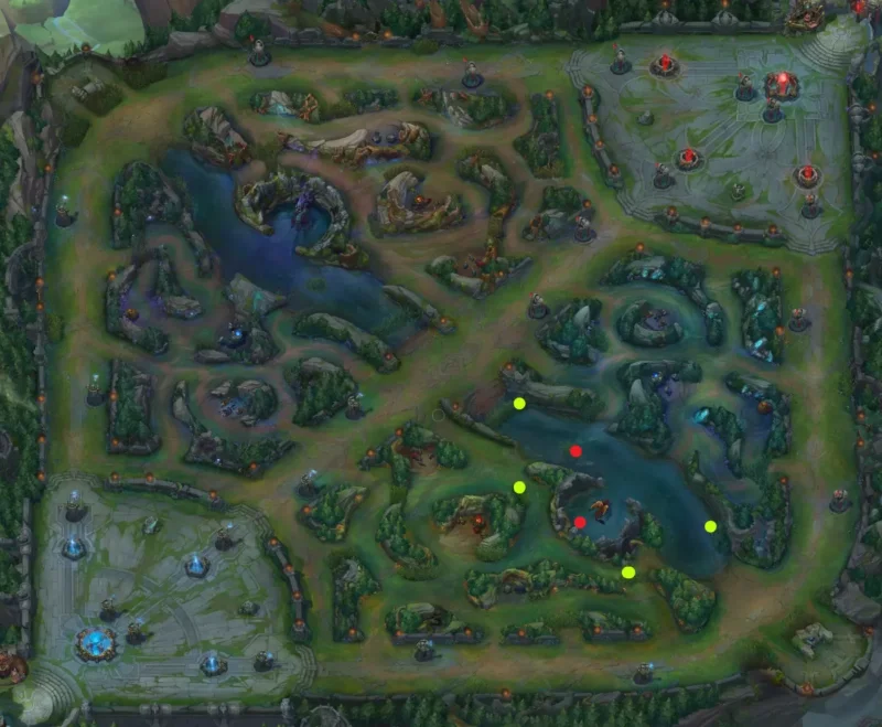 LoL dragon warding setup