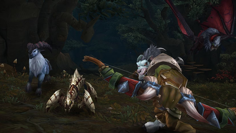 wow-hunter-race-worgen