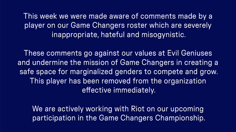 EG Statement keenc