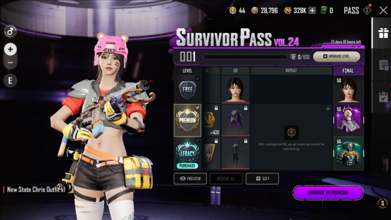 Survivor Pass Vol. 24