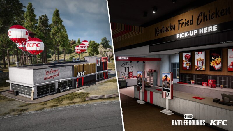 kfc pubg