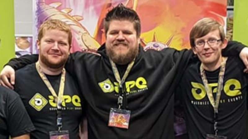 UK TCG event runner Adam Perry