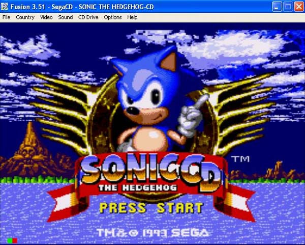 Image of Sonic the Hedgehog from the Genesis game, featuring the iconic blue character in a dynamic running pose.