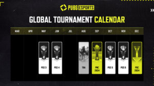 PUBG Esports 2024 to feature 4 PGS events and a special event in Riyadh