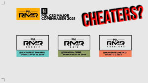 The PGL Major Copenhagen 2024 RMR Open Qualifiers Have a Cheating Problem