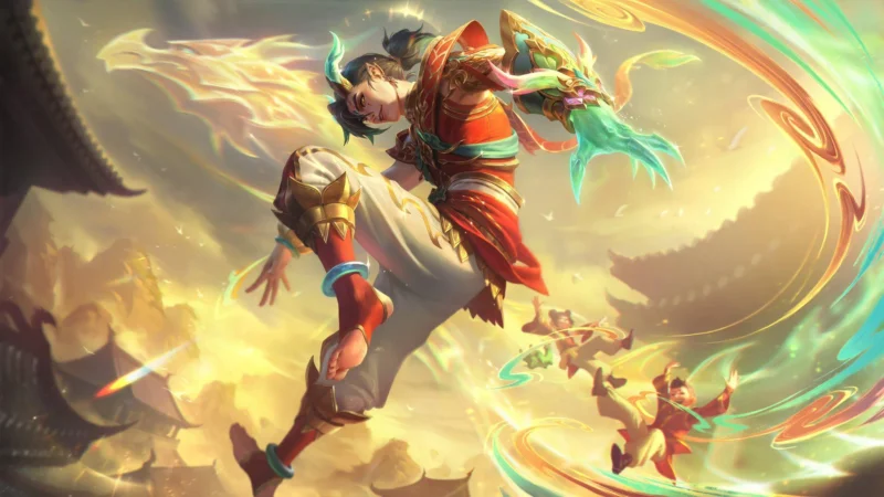 LoL Heavenscale skins