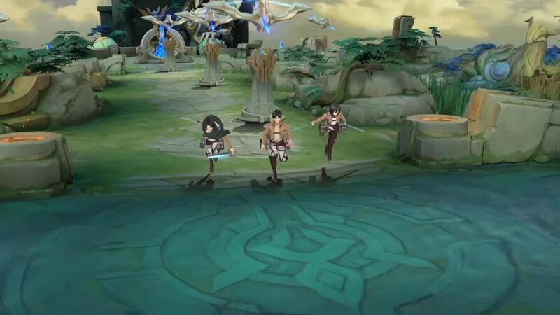 MLBB x AOT Skins