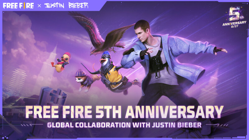 Free Fire characters in real life: Justin Bieber