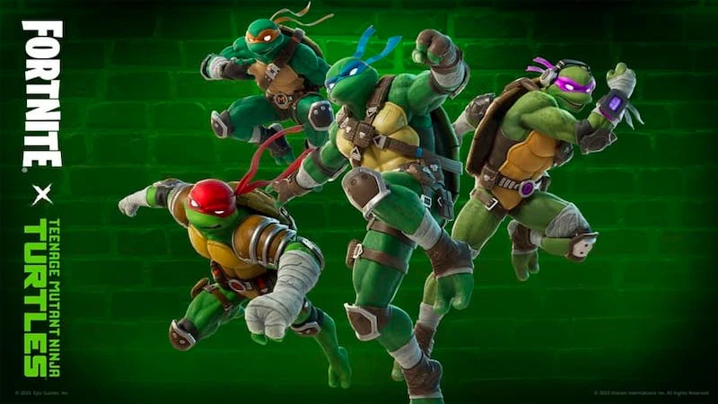 Fortnite TMNT Crossover