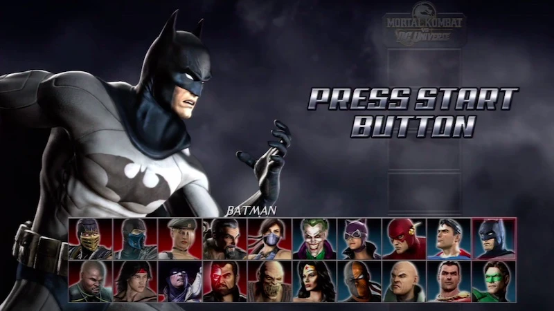 Mortal Kombat VS DC Universe Characters