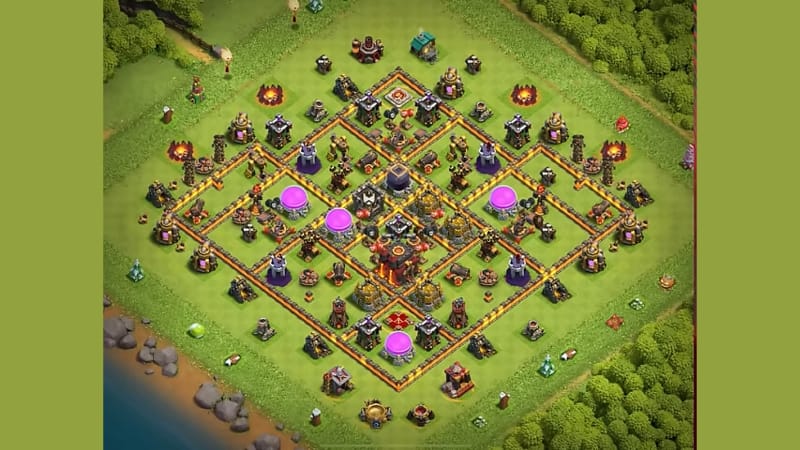 Best clash of clans base