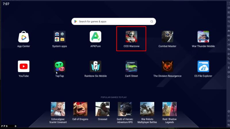 Warzone Mobile on PC