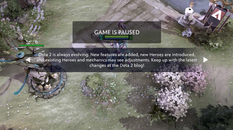 dota pause