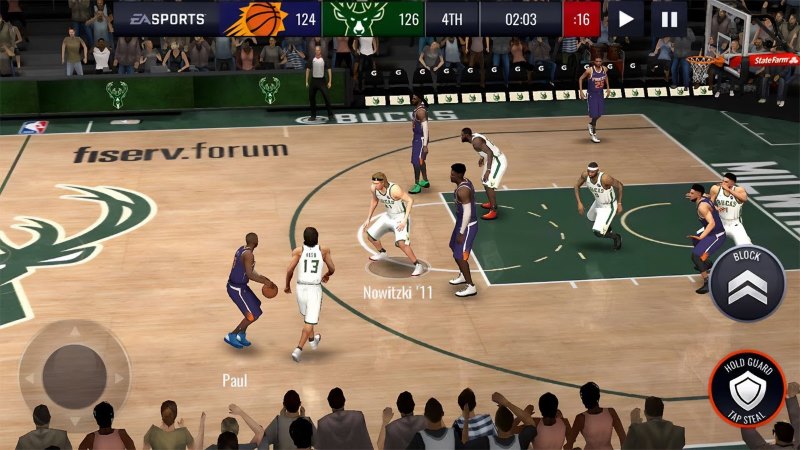 NBA Live Mobile - best basketball mobile game