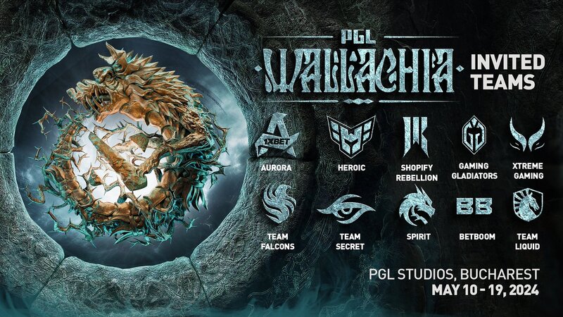 PGL Announces Wallachia Season 1 Invited Teams thumbnail